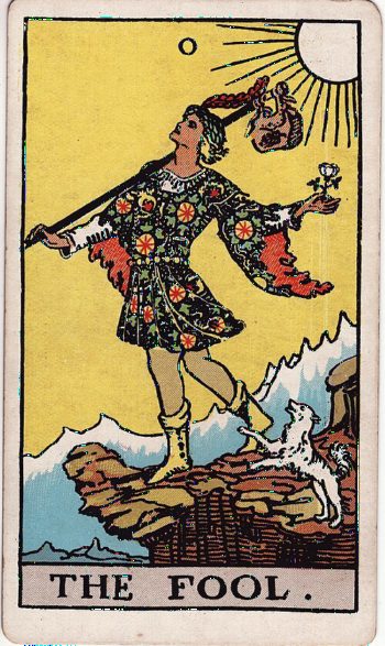 Κάρτα ταρώ Ο Τρελός (The Fool) - Rider-Waite